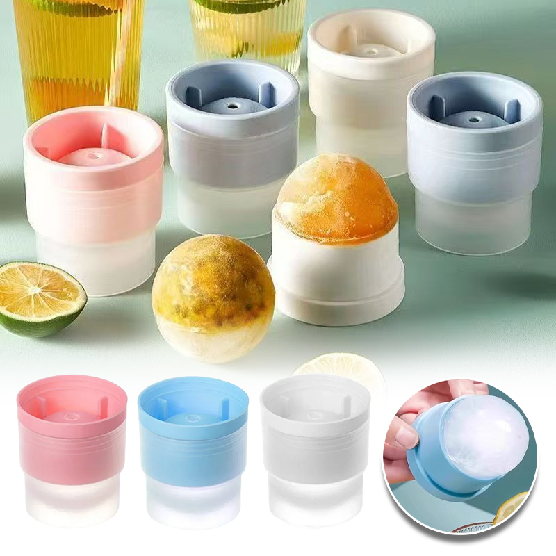 Ice Mold Sphere - Large Round Silicone Ice Ball Mold