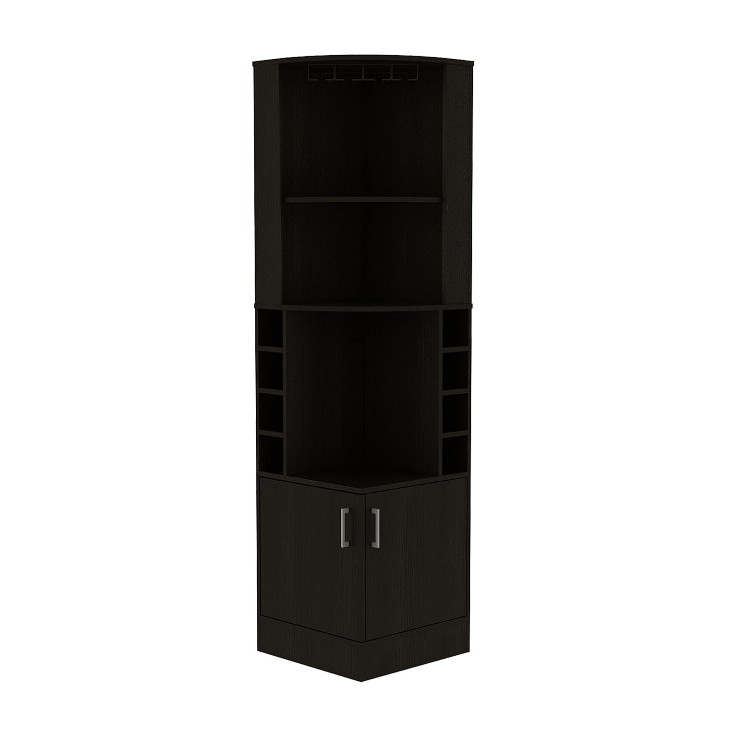 Corner Bar Cabinet with 2 Shel - огляд і ціна Home Bar Shelf