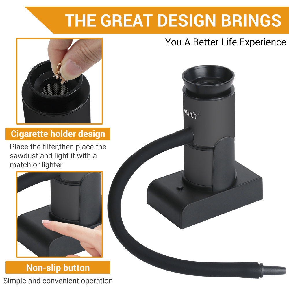 BORUiT SK305 Smoke Infuser Por - огляд і ціна Smoking Gun Kit