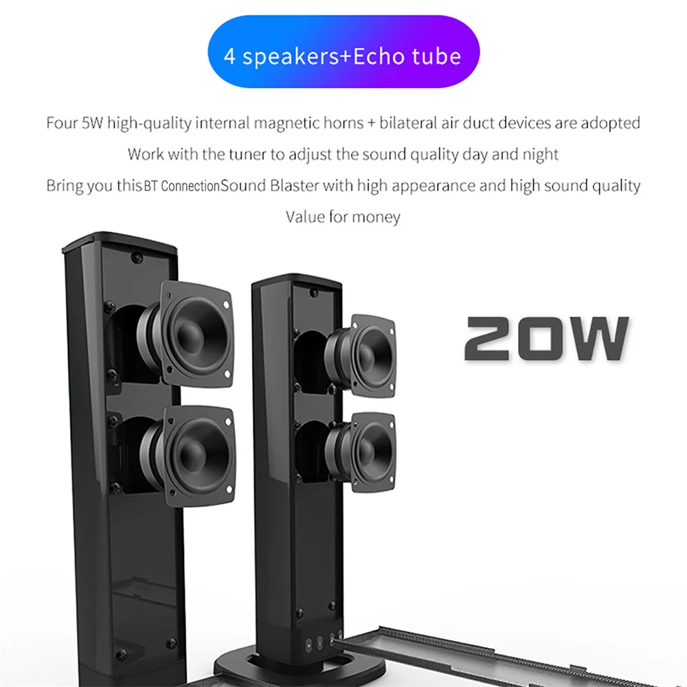 Wireless Bluetooth TV Sound Ba - огляд і ціна Home Bar And Theater