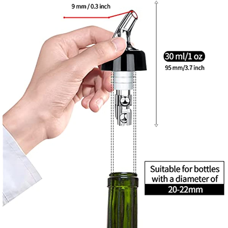 Automatic Measured Bottle Pour - огляд і ціна Home Bar Set