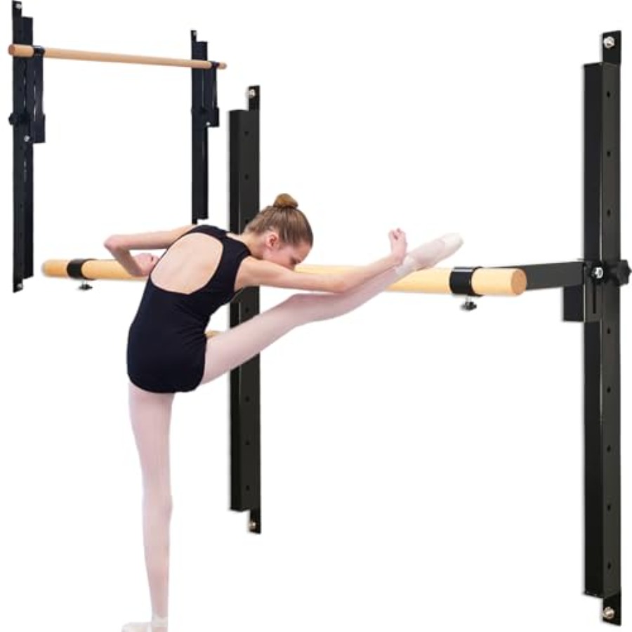 Wall Mounted Ballet Barre 4ft  - огляд і ціна Home Bar And Gym