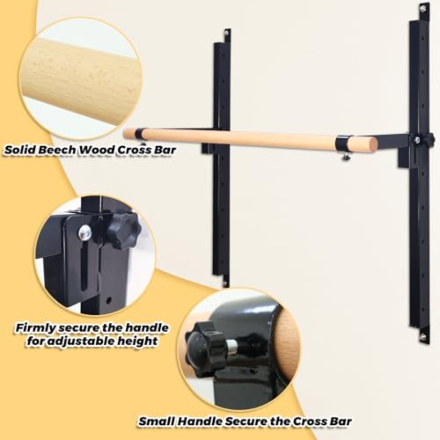 Wall Mounted Ballet Barre 4ft  - огляд і ціна Home Bar And Gym