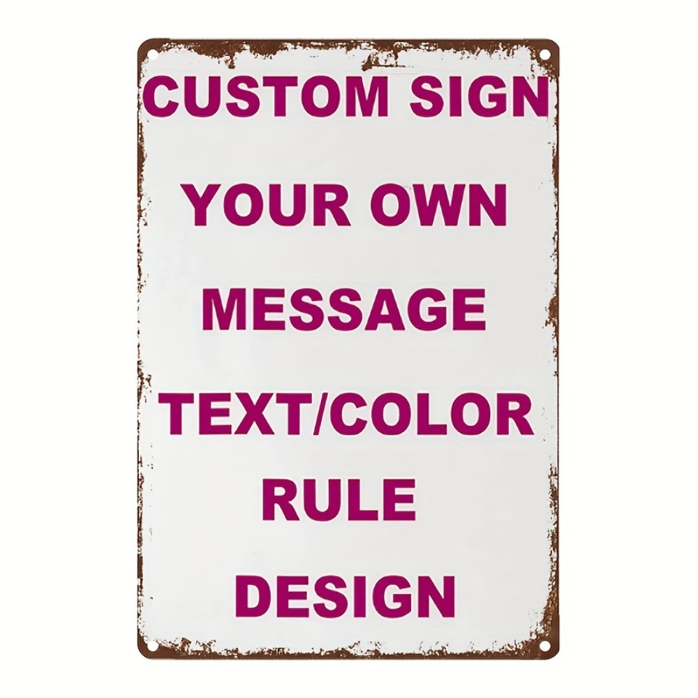 Custom Text Photo Logo Customi - огляд і ціна Home Bar Signs