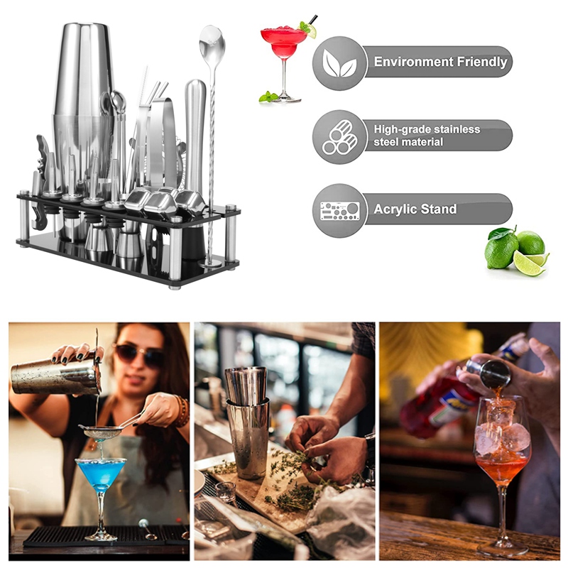 Cocktail Shaker Set, Boston St - огляд і ціна Boston Shaker Set