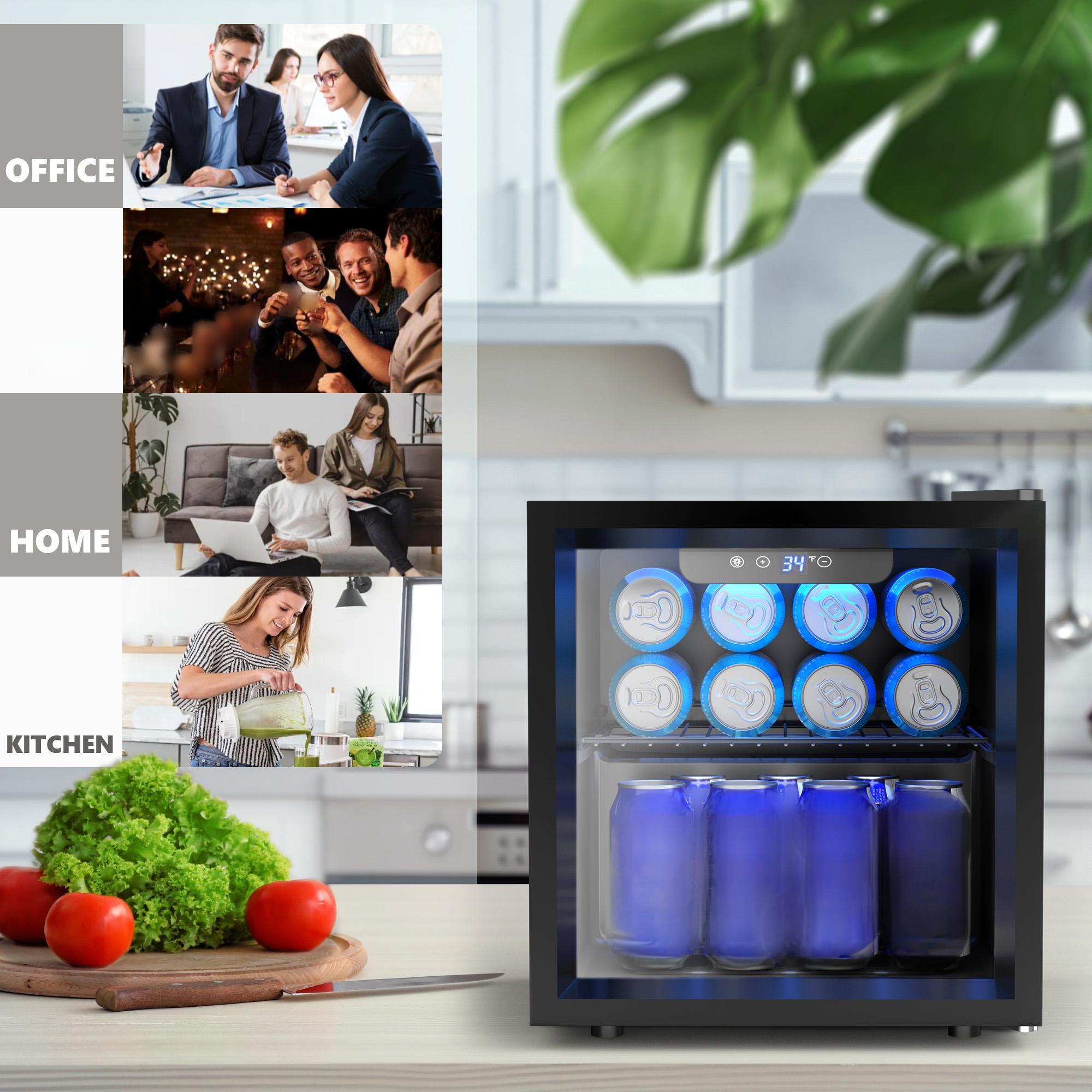 EKOJUCE Glass Door Mini Fridge - огляд і ціна Home Bar And Fridge
