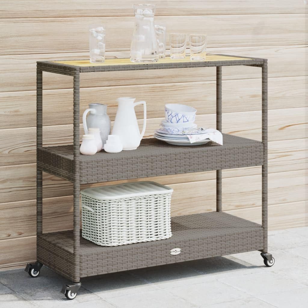 3-Tier Outdoor Bar Cart, Mobil - огляд і ціна Home Bar Shelf