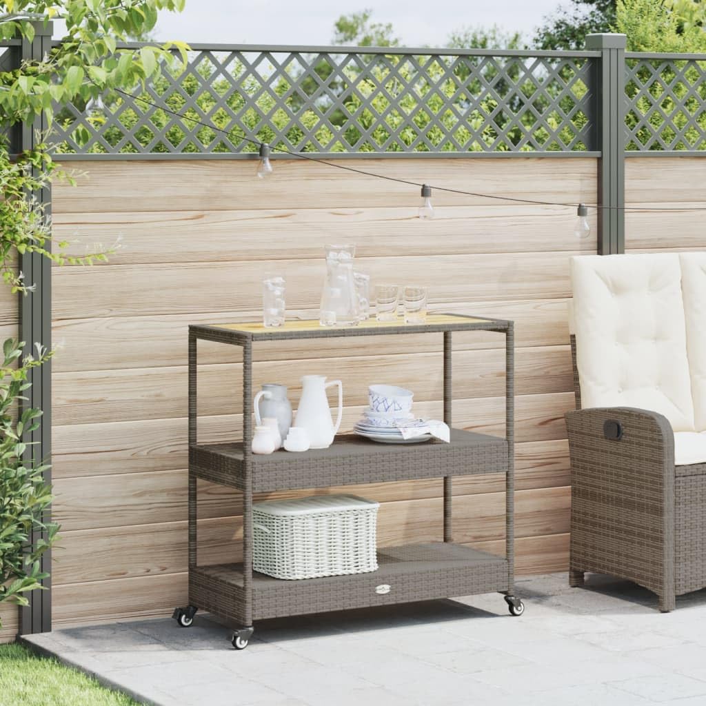 3-Tier Outdoor Bar Cart, Mobil - огляд і ціна Home Bar Shelf