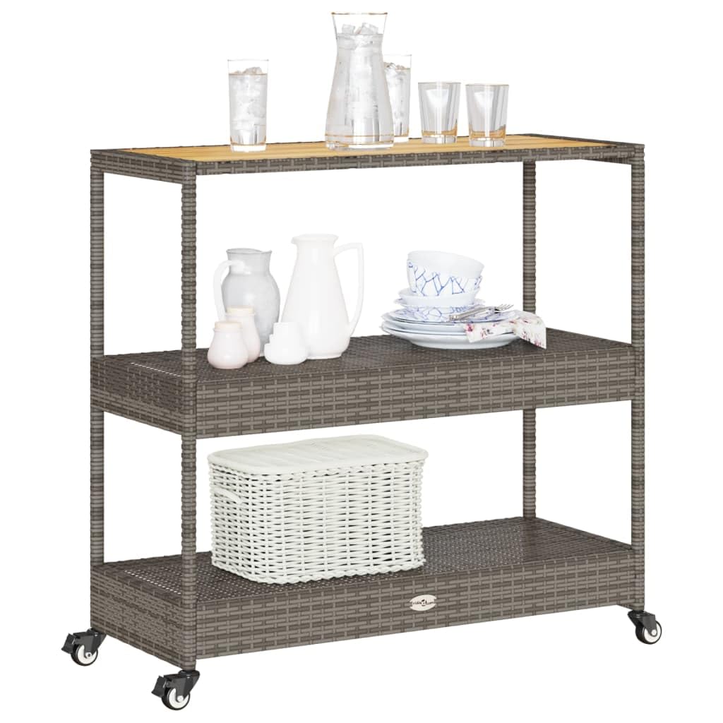 3-Tier Outdoor Bar Cart, Mobil - огляд і ціна Home Bar Shelf