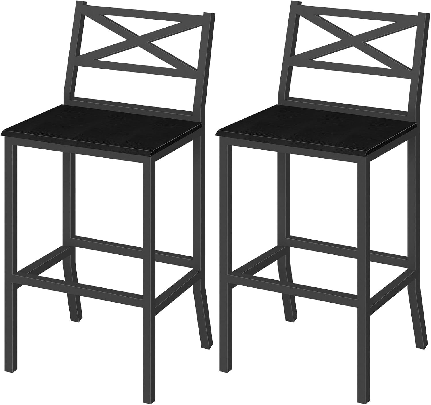 Bar Stools, Set of 2 Bar Chair - огляд і ціна Home Bar Stools