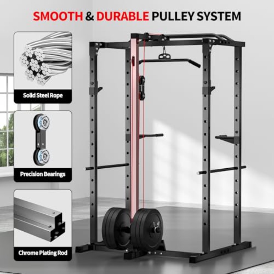 Home gym power rack with LAT p - огляд і ціна Home Bar And Gym