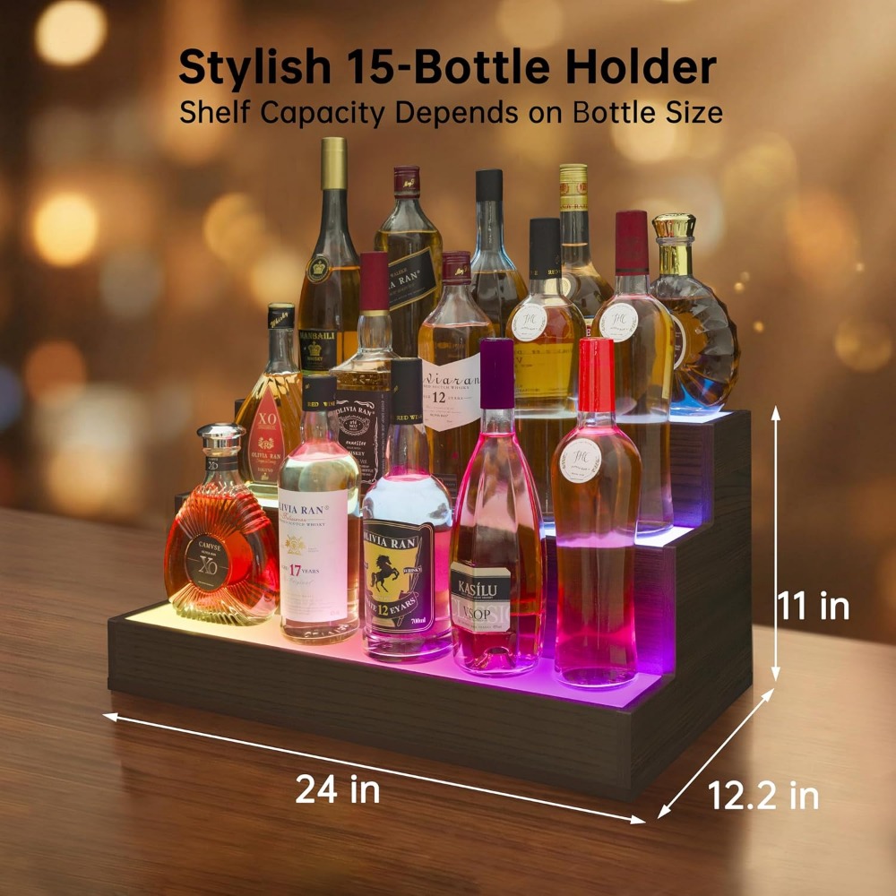 Home Bar LED Bottle Display Sh - огляд і ціна Home Bar Shelf