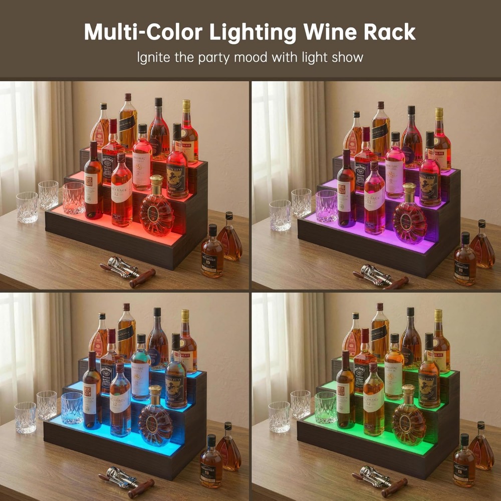 Home Bar LED Bottle Display Sh - огляд і ціна Home Bar Shelf