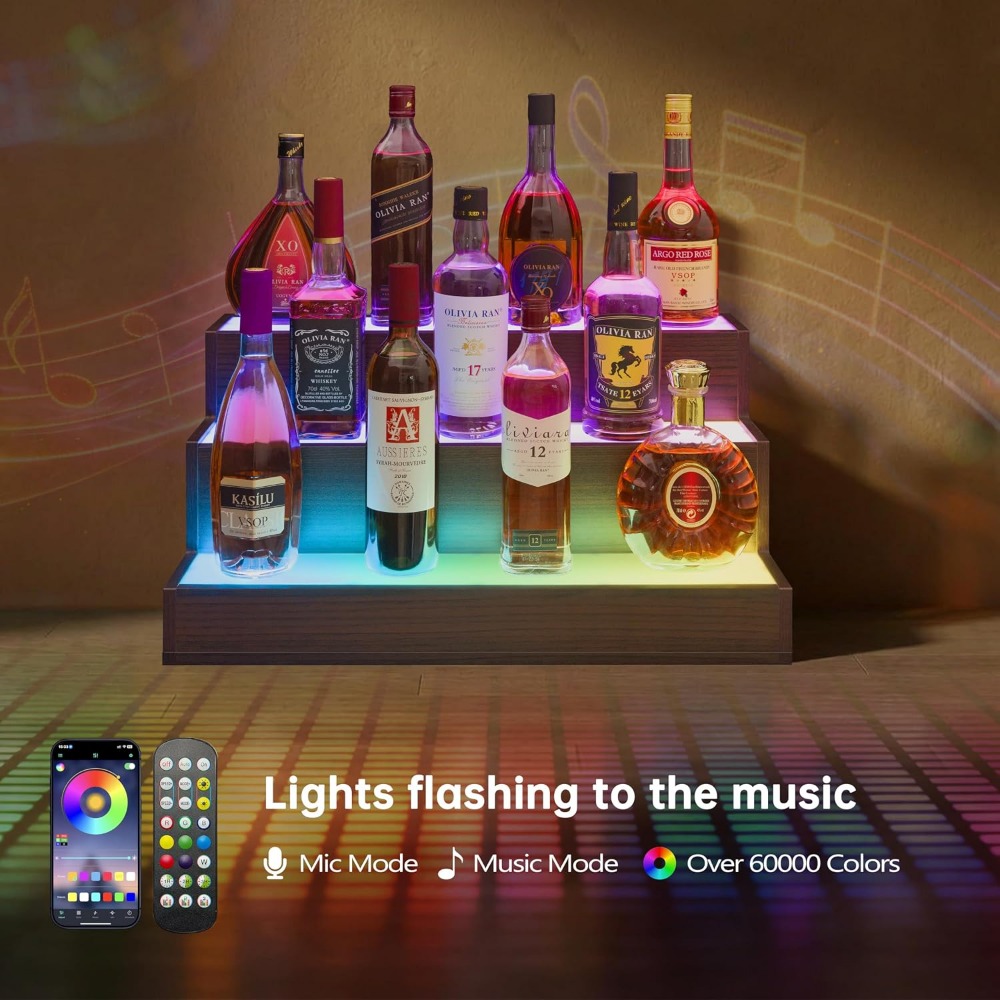 Home Bar LED Bottle Display Sh - огляд і ціна Home Bar Shelf