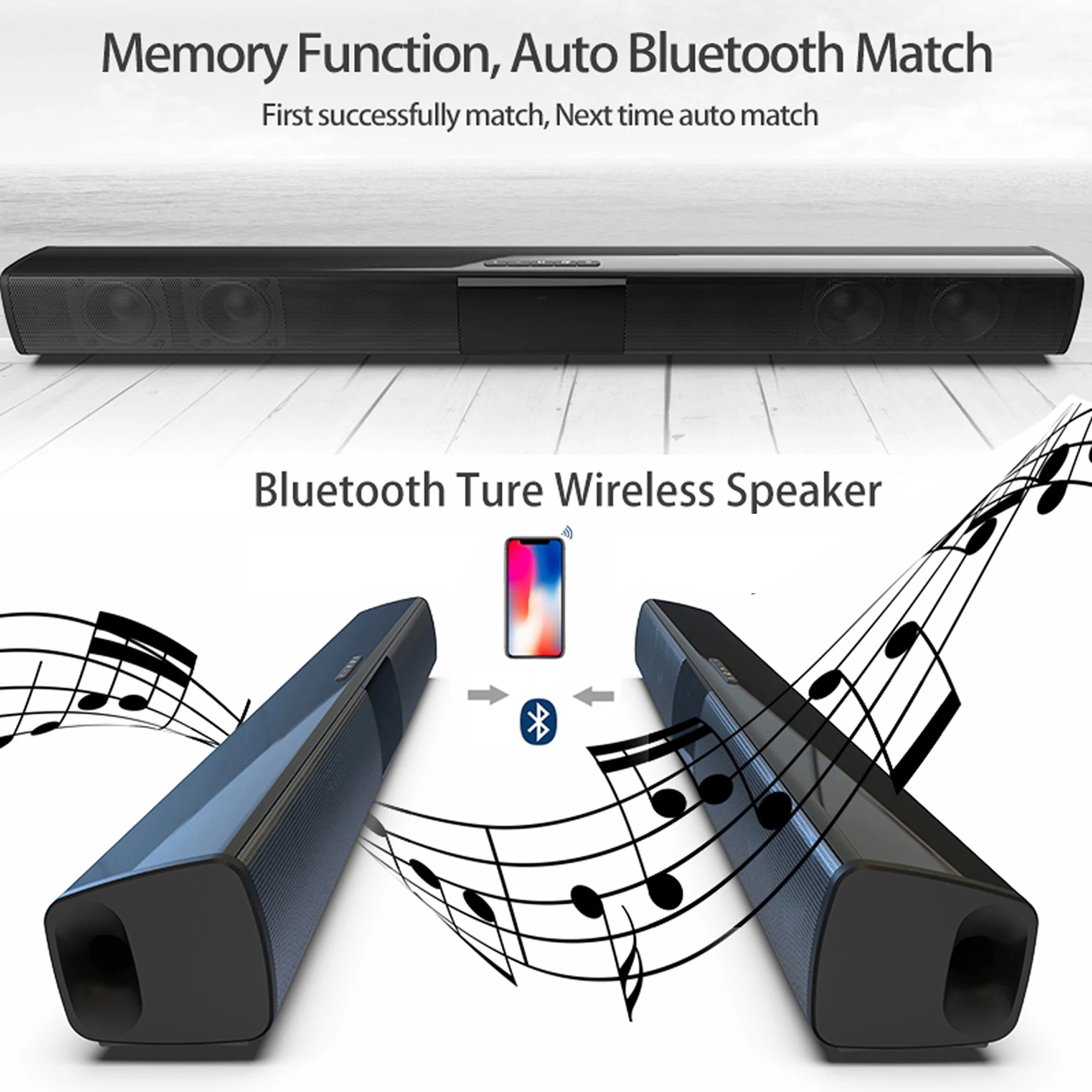40W High Power Soundbar for TV - огляд і ціна Home Bar And Theater