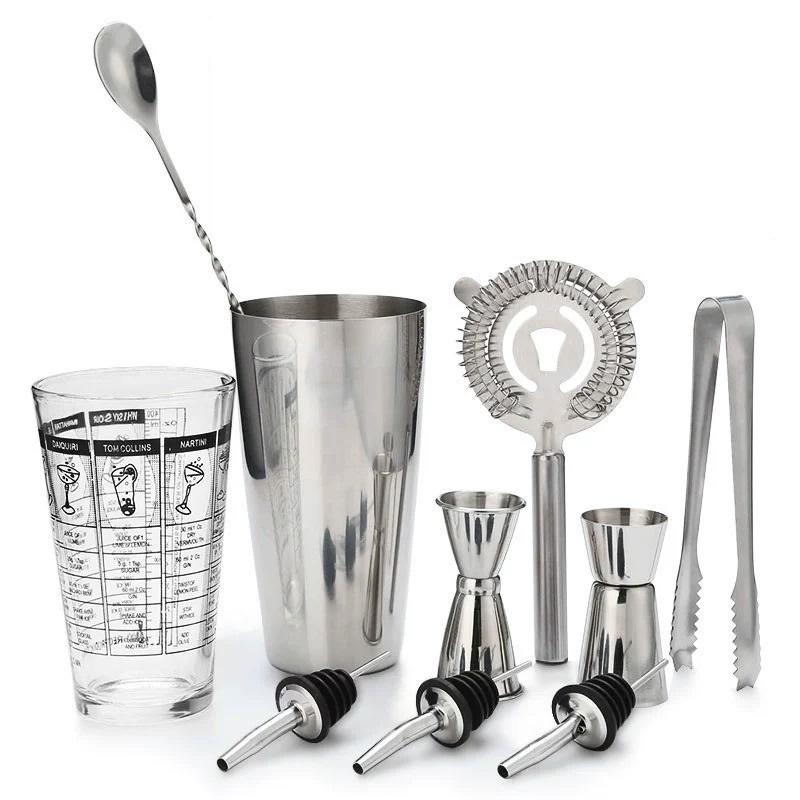 Cocktail Shaker Bar Set Stainl - огляд і ціна Boston Shaker Set