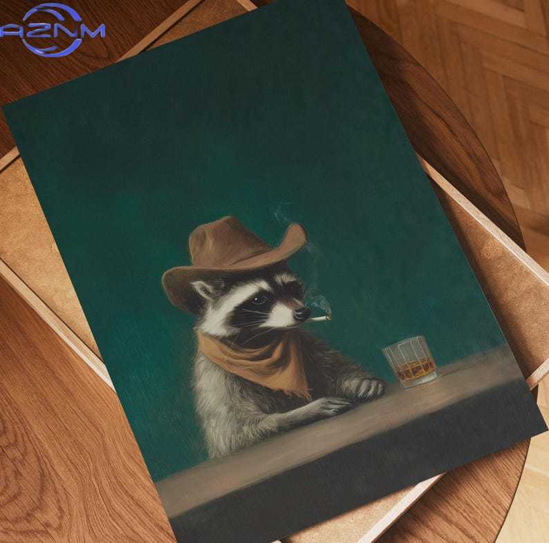 AZNM Vintage Funny Smoking Rac - огляд і ціна Home Bar Lounge