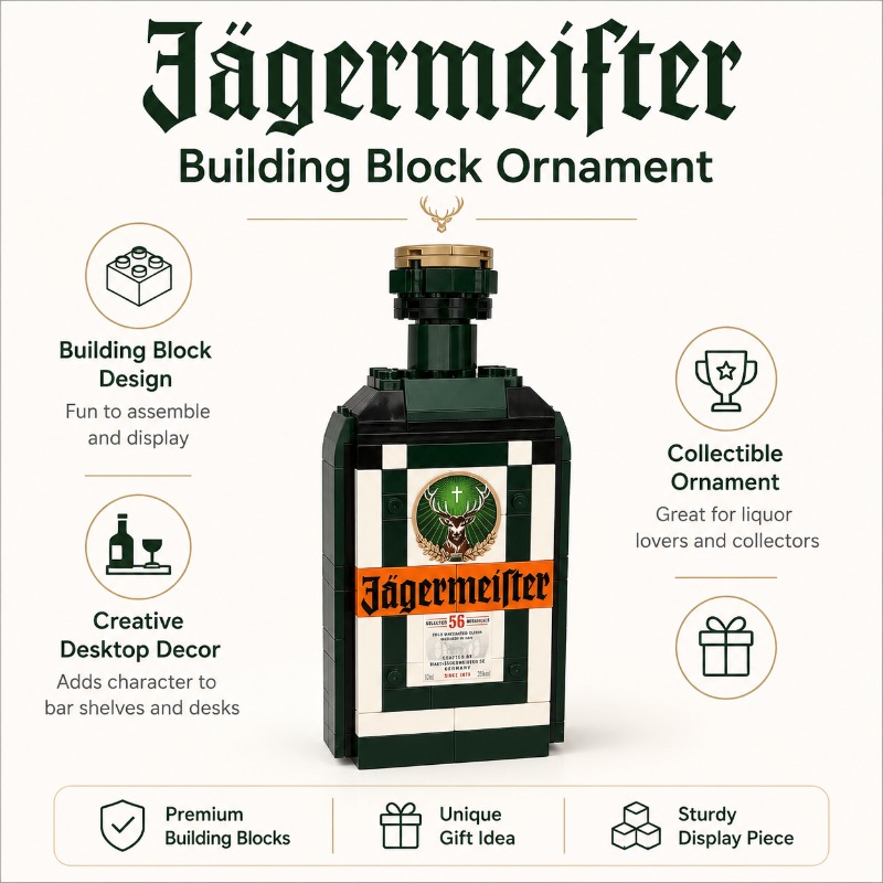DIY Jagermeister Liqueur Bottl - огляд і ціна Home Bar Set