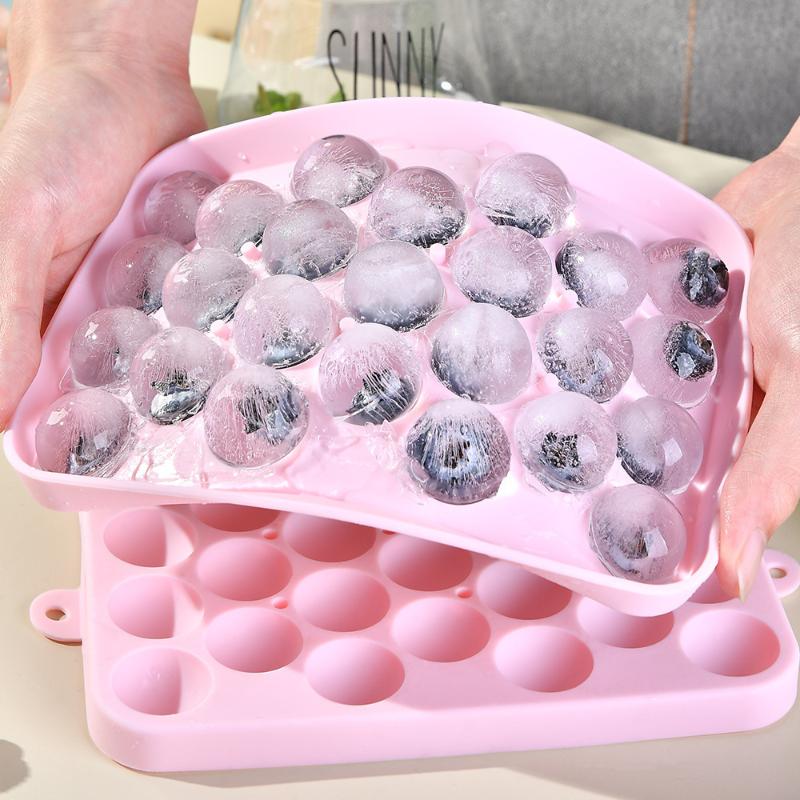 New 25 Grids Ball  Mold Silico - огляд і ціна Ice Mold Sphere
