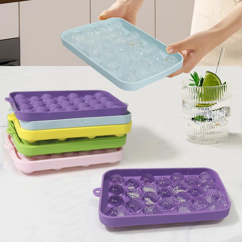 New 25 Grids Ball  Mold Silico - огляд і ціна Ice Mold Sphere