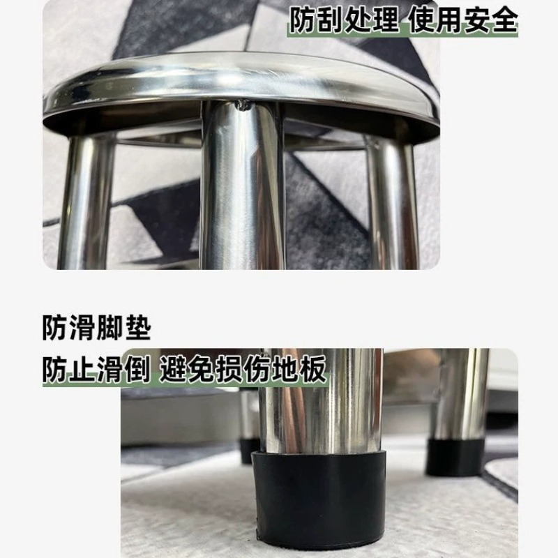 304 Stainless Steel Round Stoo - огляд і ціна Home Bar Stools