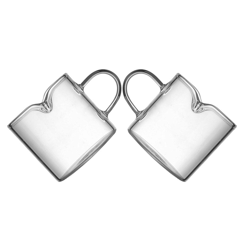 2Pcs Espresso Cups Set Clear B - огляд і ціна Home Bar Set